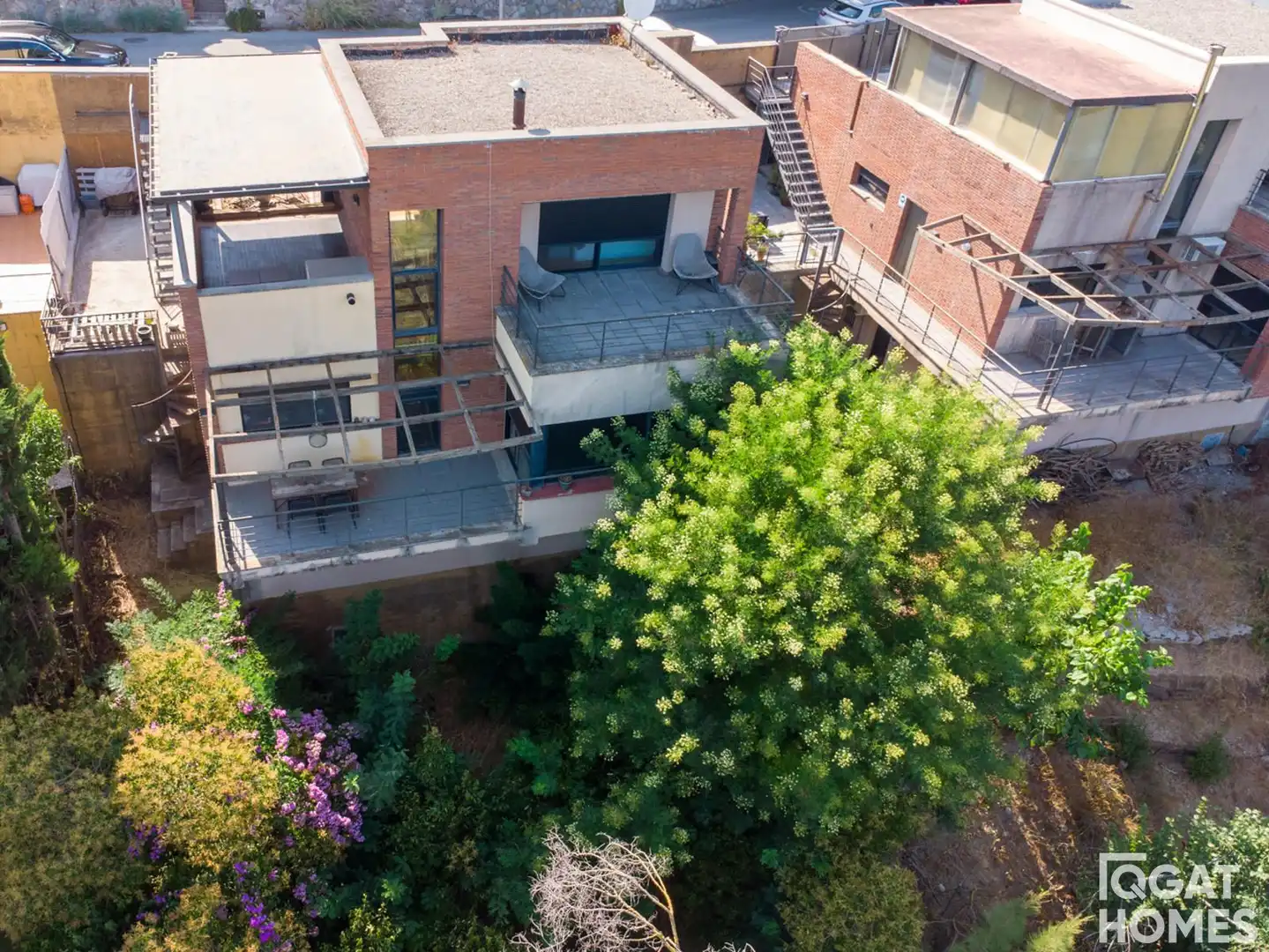 Vista exterior de Casa o chalet en venta en Sant Cugat del Vallès con Calefacción, Terraza y Trastero