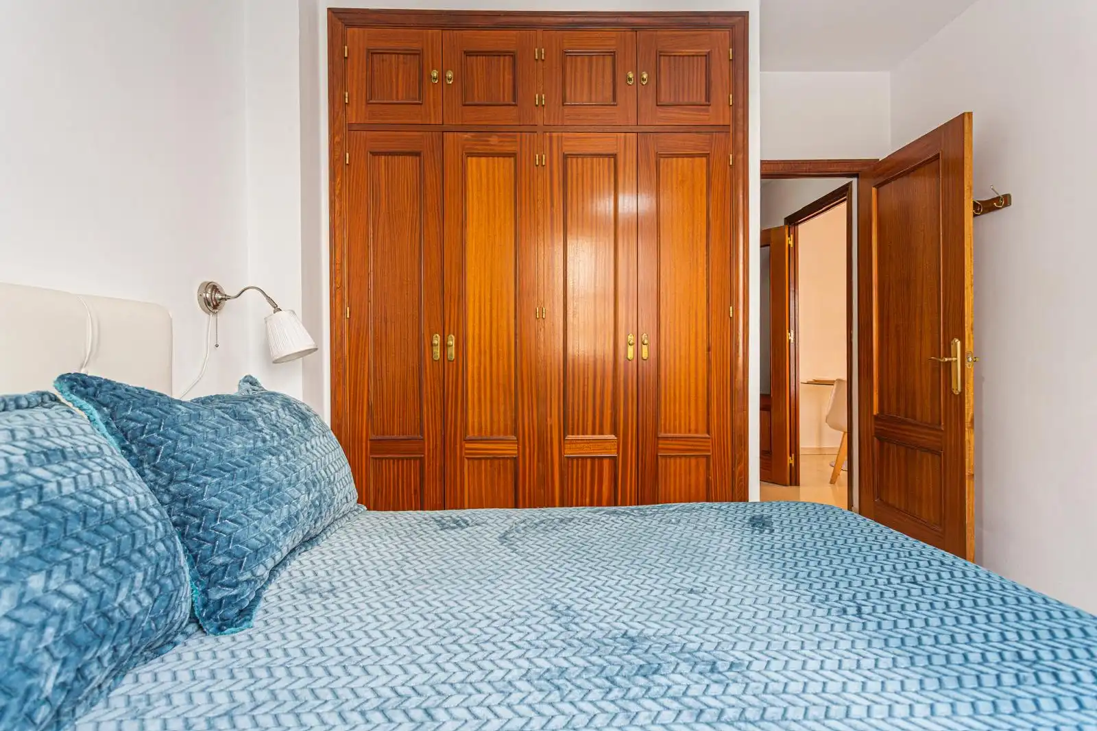 Bedroom of Flat for rent in Sanlúcar de Barrameda  with Air Conditioner, Heating and Furnished