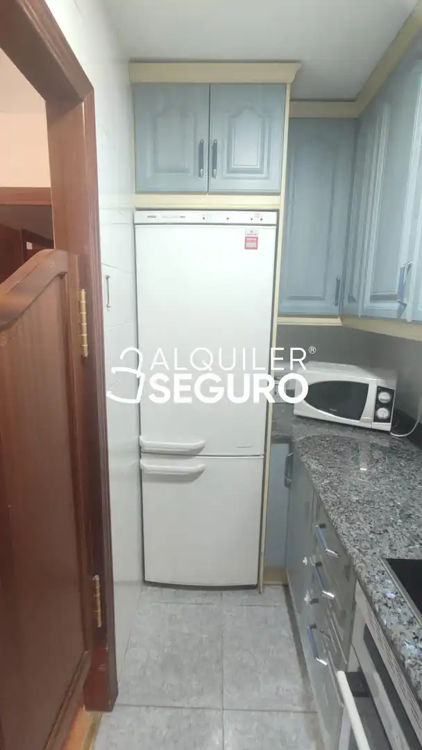 Kitchen of Flat for rent in Madrid  with Air Conditioner, Heating and Terrace