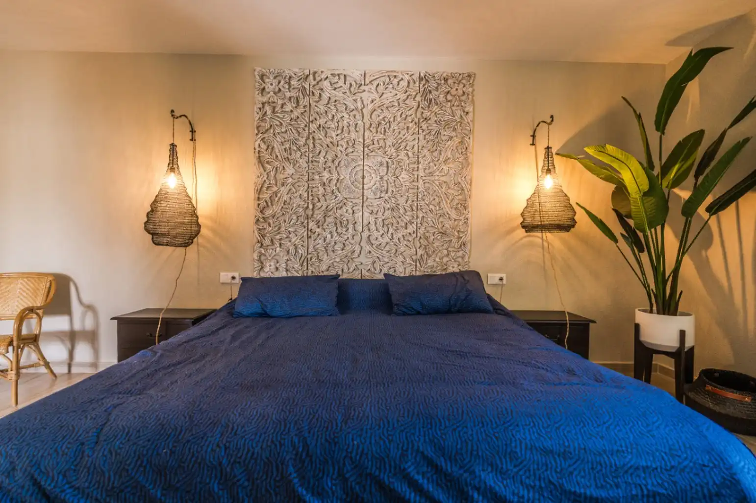 Bedroom of Houses for sale in Dénia  with Air Conditioner, Heating and Private garden