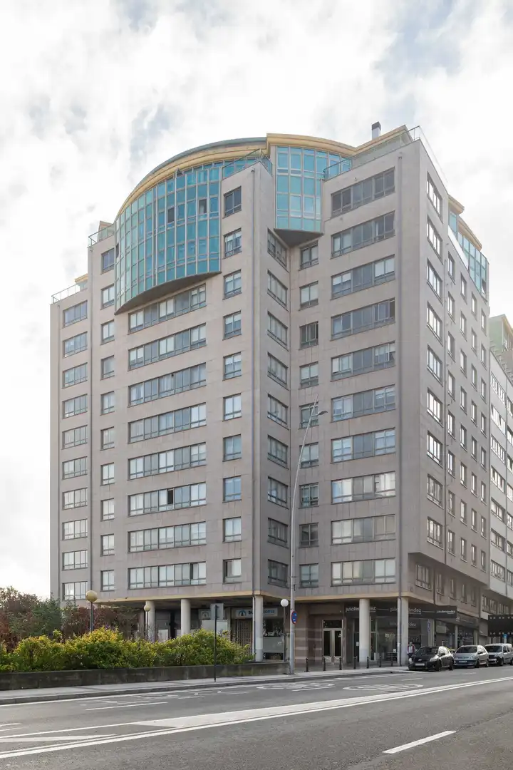 Vista exterior de Pis en venda en Centro - Juan Flórez - Plaza Pontevedra