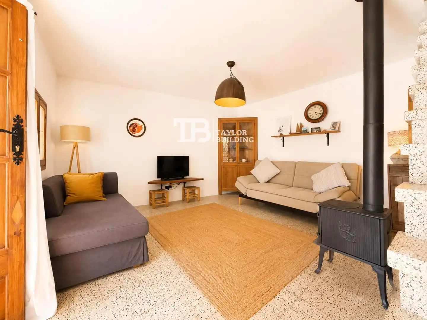 Sala d'estar de Casa o xalet en venda en Bunyola amb Calefacció, Jardí privat i Terrassa