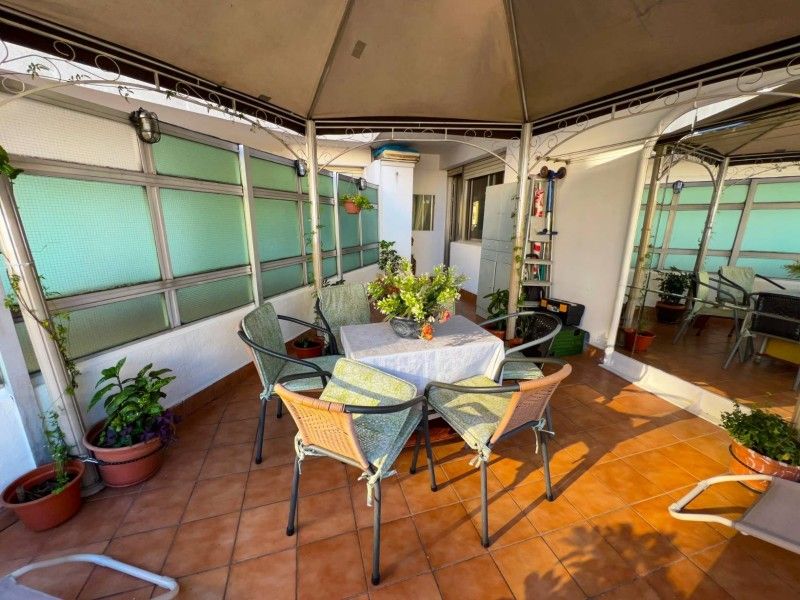 Terrace of Flat for sale in Vigo   with Heating, Private garden and Parquet flooring