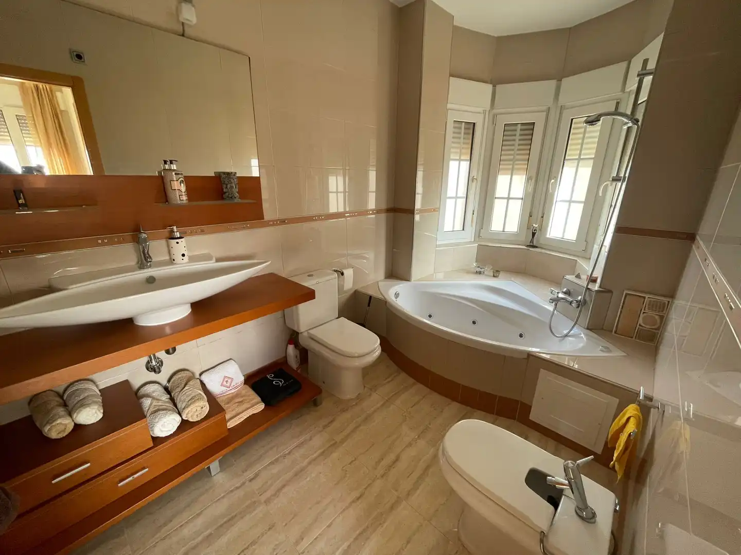 Baño de Casa o chalet en venta en Cartagena con Aire acondicionado, Jardín privado y Terraza