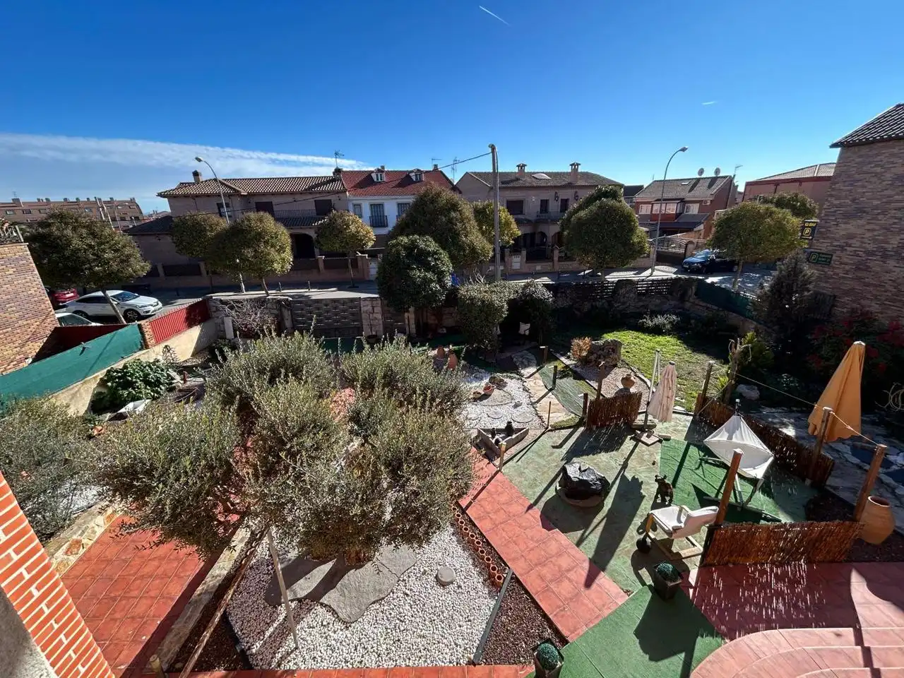 Garten von Haus oder Chalet zum Verkauf in El Casar mit Heizung, Privatgarten und Terrasse