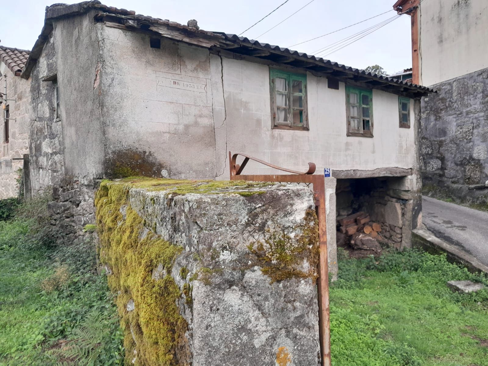 Vista exterior de Casa o chalet en venta en Covelo con Jardín privado