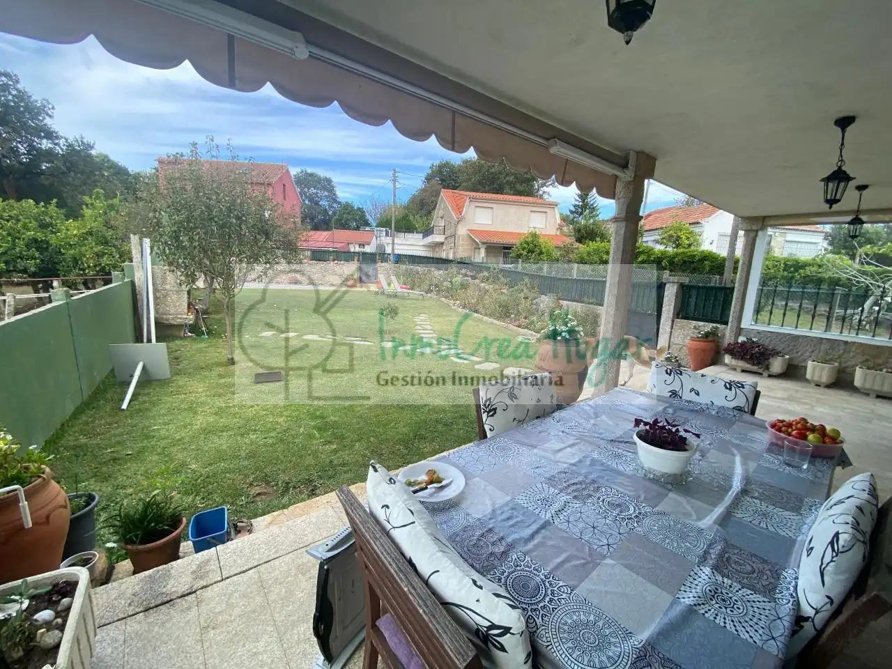 Jardí de Casa o xalet en venda en Vigo  amb Calefacció, Jardí privat i Terrassa