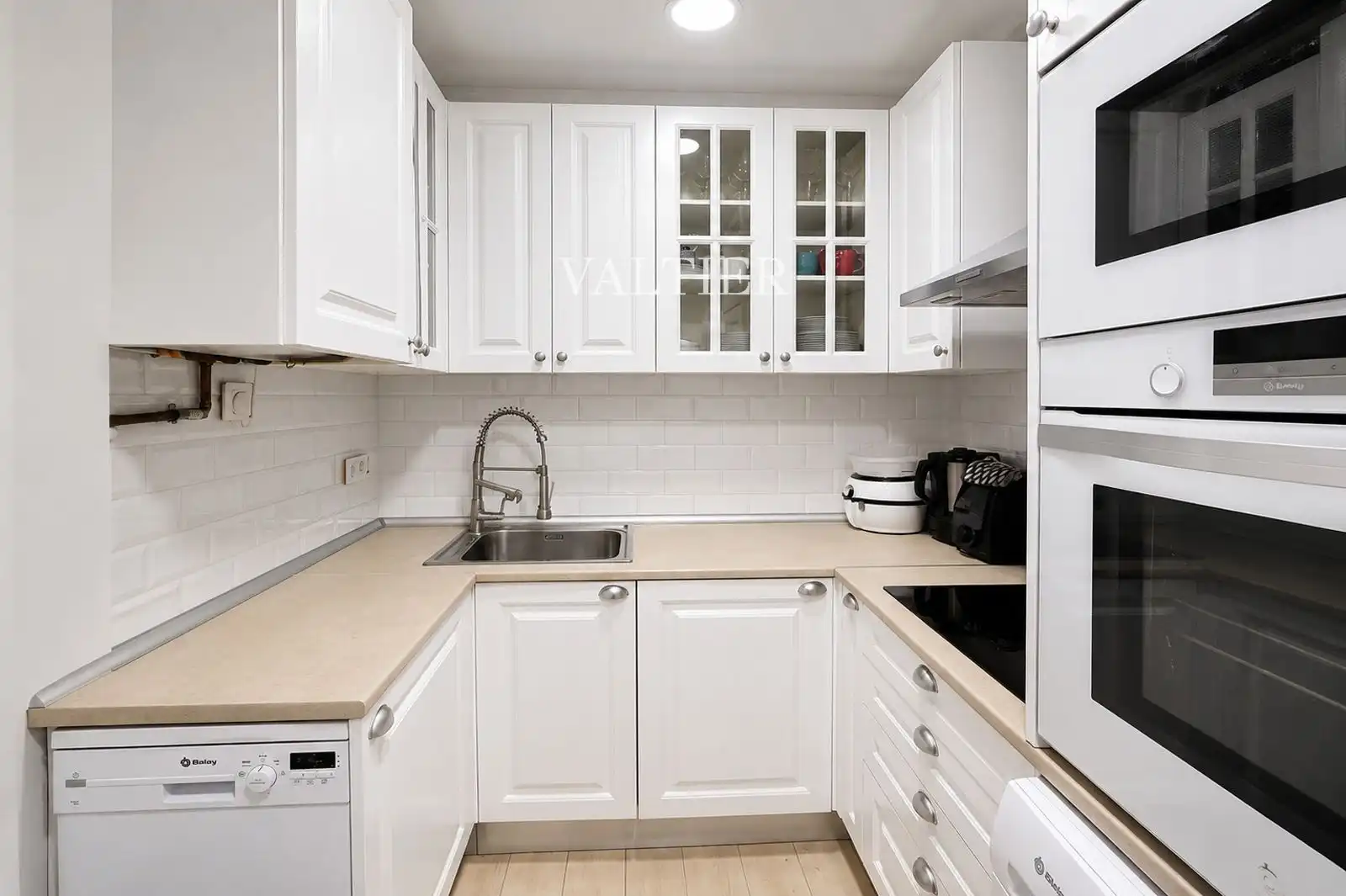 Küche von Wohnung zur Miete in Madrid mit Terrasse und Möbliert