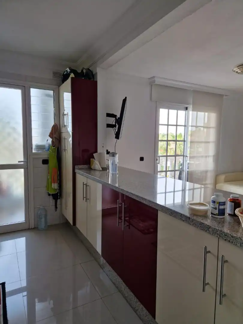 Cocina de Apartamento en venta en La Orotava con Amueblado, Horno y Balcón