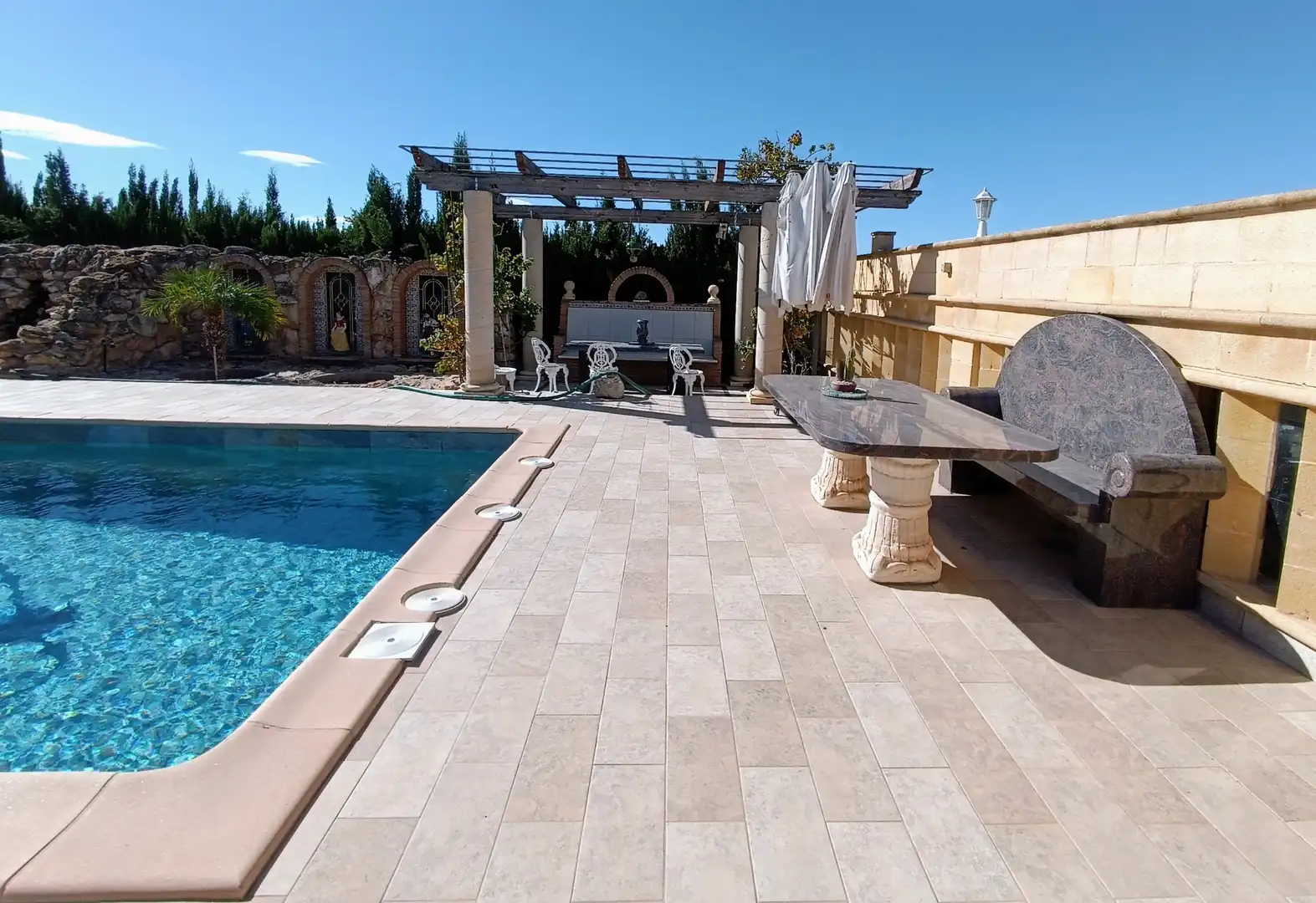 Terrace of Houses for sale in San Fulgencio  with Air Conditioner, Heating and Private garden