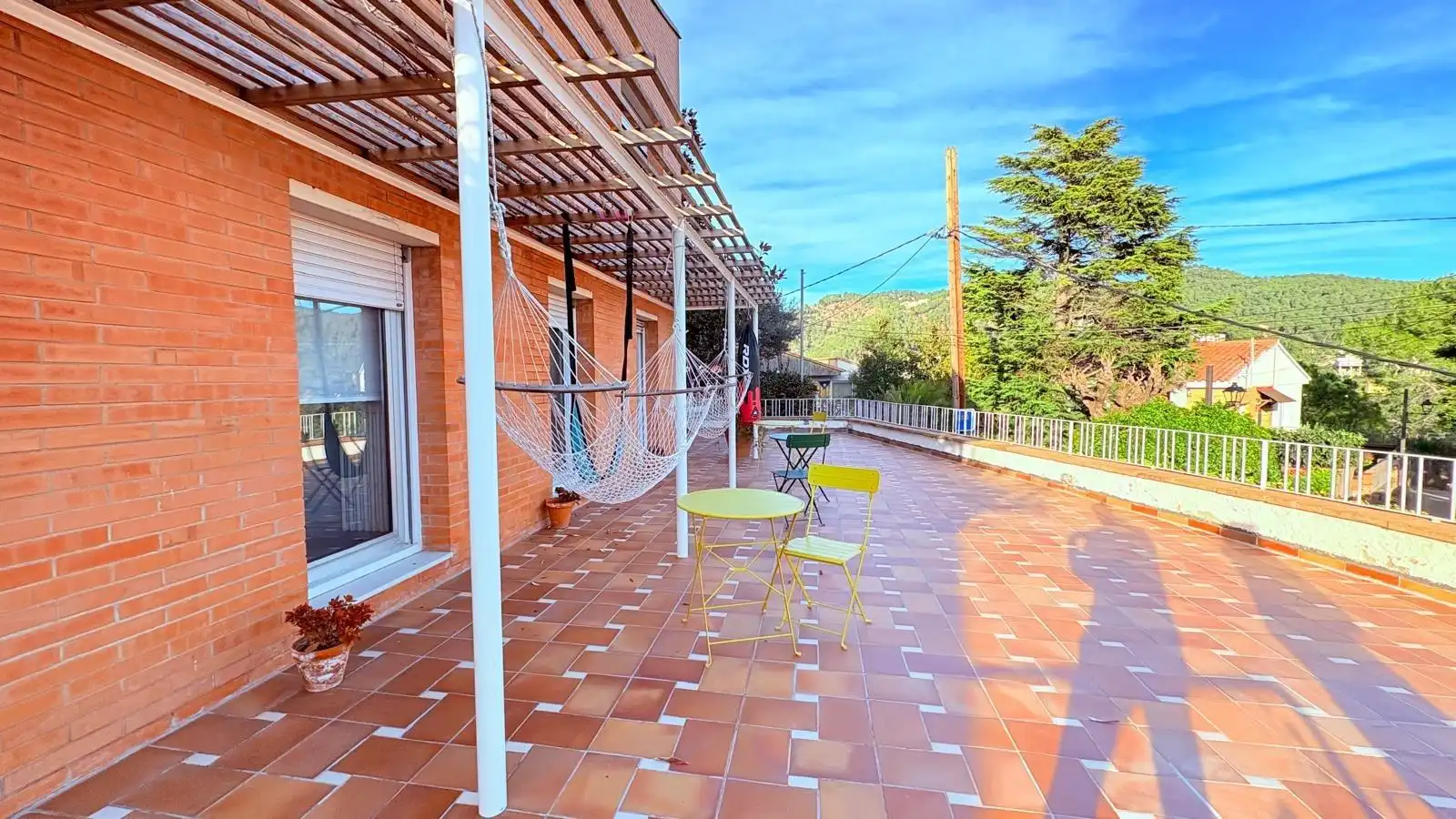 Terrassa de Casa o xalet en venda en Castellar del Vallès amb Calefacció, Jardí privat i Terrassa