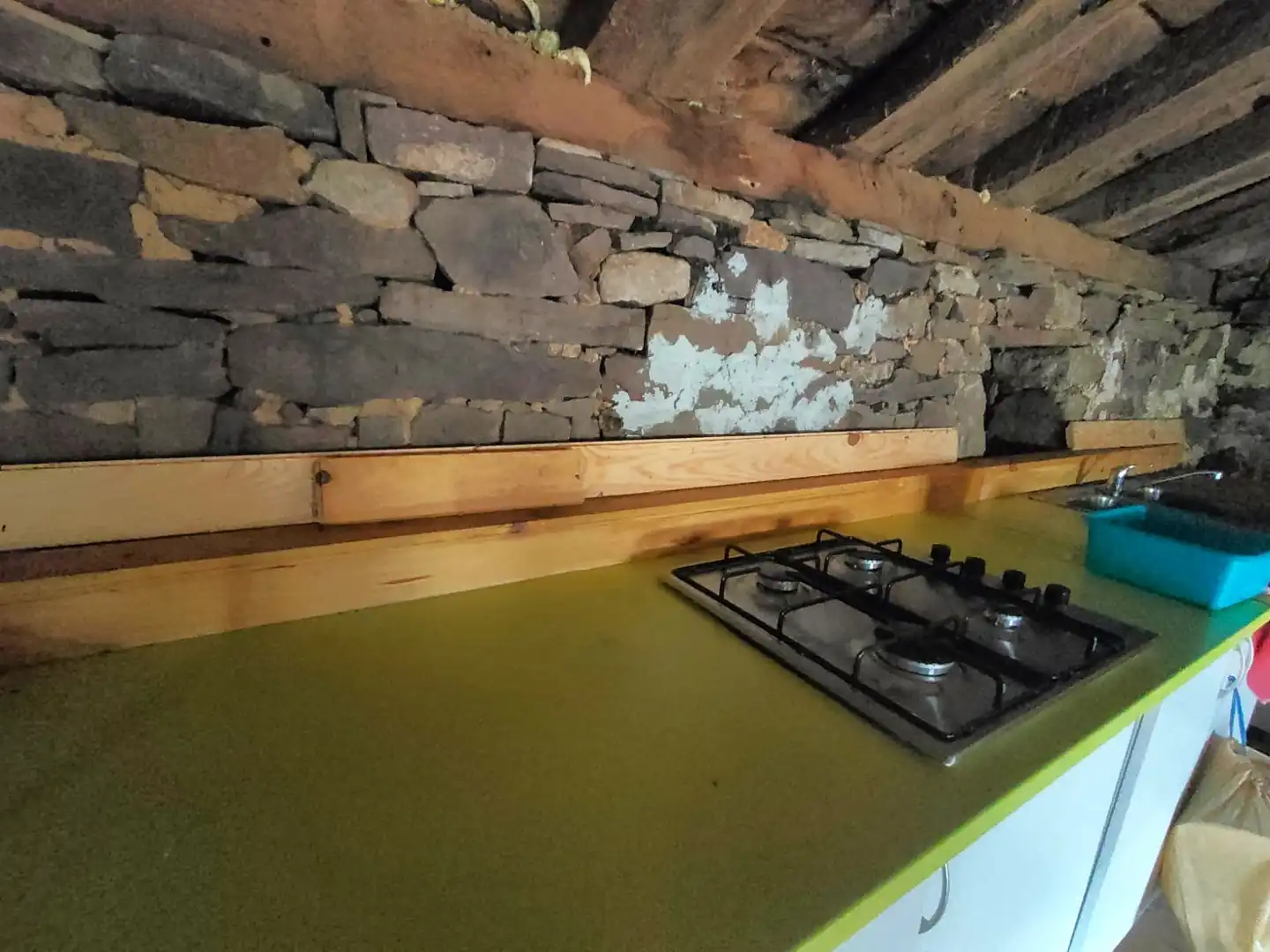 Cuina de Casa o xalet en venda en Vega de Pas amb Jardí privat