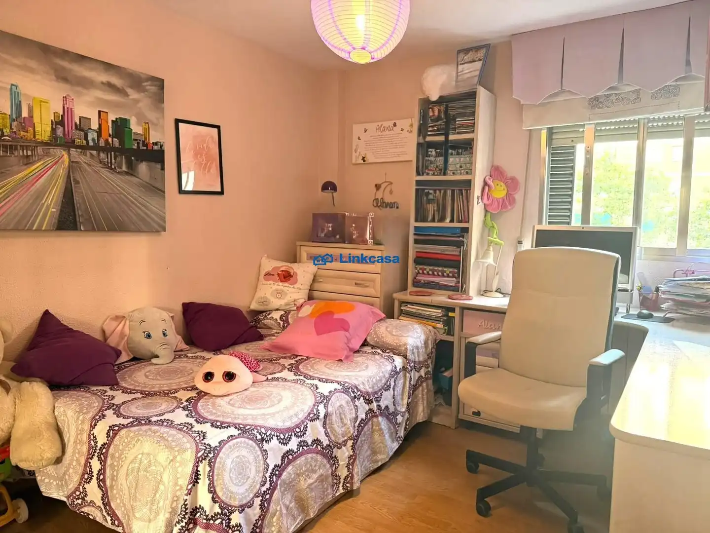 Bedroom of Flat for sale in Madrid  with Air Conditioner, Heating and Private garden