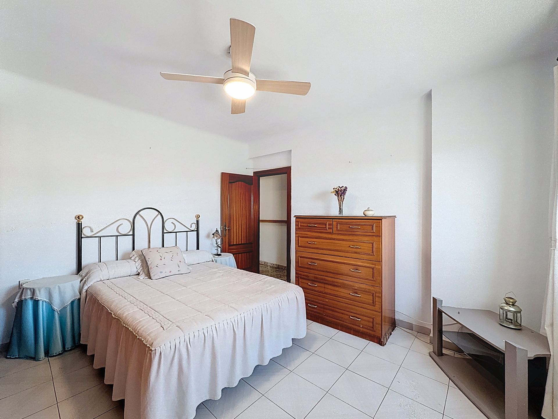 Bedroom of Flat for sale in Málaga Capital