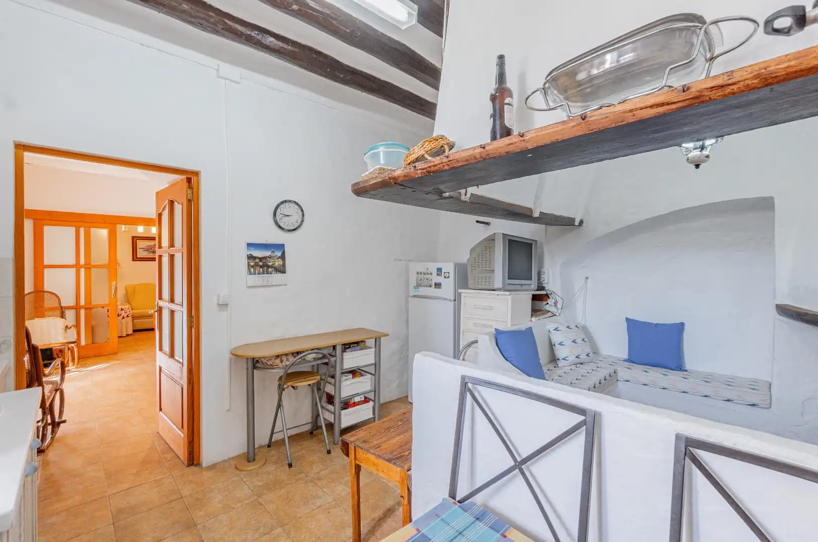 Cocina de Finca rústica en venta en Puigpunyent con Jardín privado, Terraza y Trastero