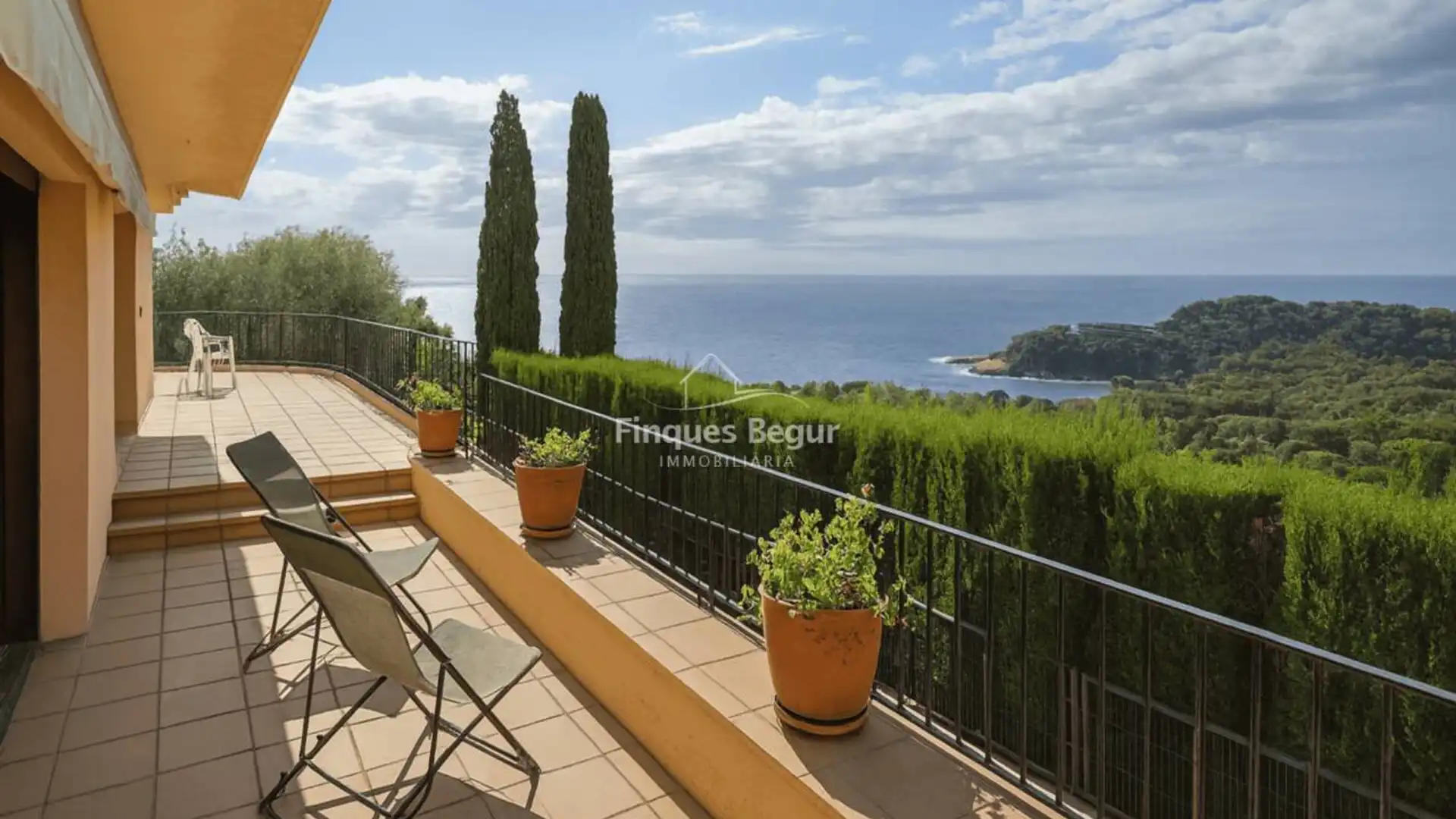 Terrassa de Casa o xalet en venda en Begur amb Aire condicionat, Calefacció i Jardí privat