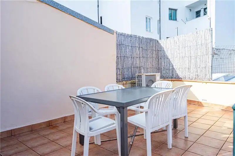 Terrasse von Erdgeschoss zum Verkauf in Pollença mit Klimaanlage und Terrasse