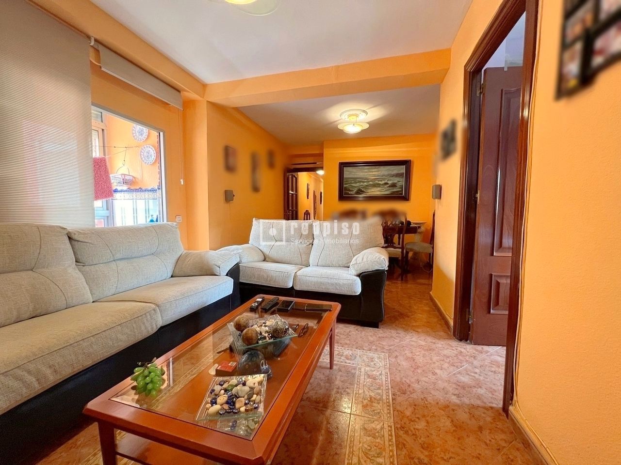 Living room of Flat for sale in Málaga Capital  with Terrace