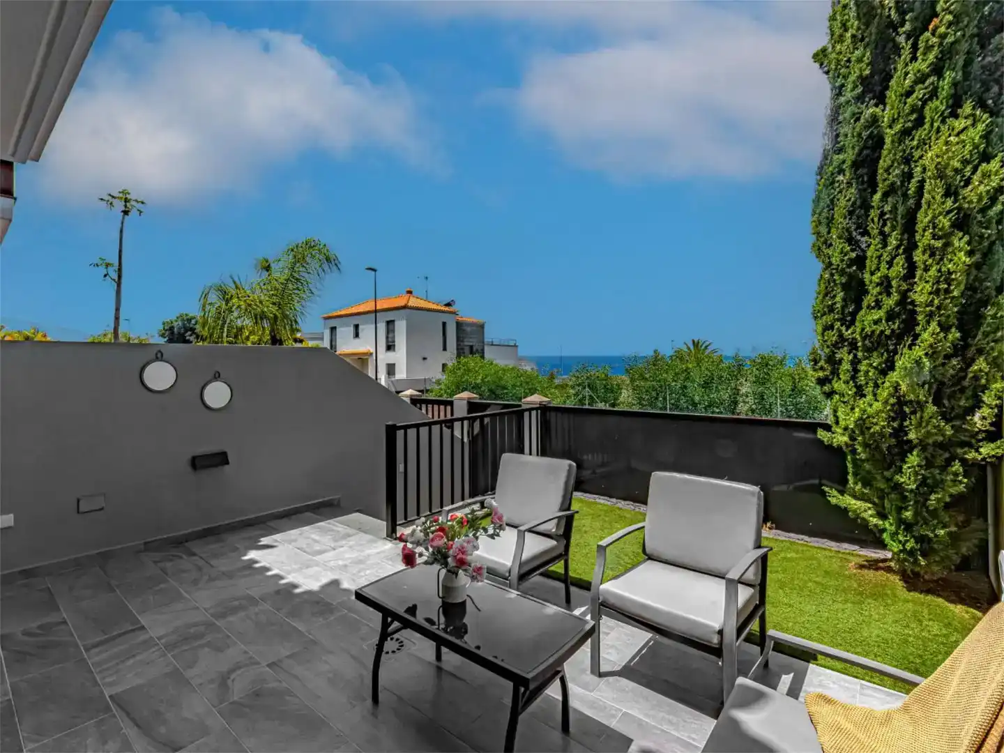 Terrassa de Casa o xalet de lloguer en Santa Úrsula amb Aire condicionat, Jardí privat i Parquet