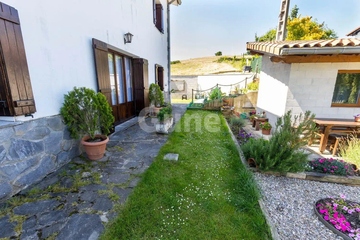 Jardín de Casa adosada en venta en Orendain con Calefacción, Terraza y Trastero