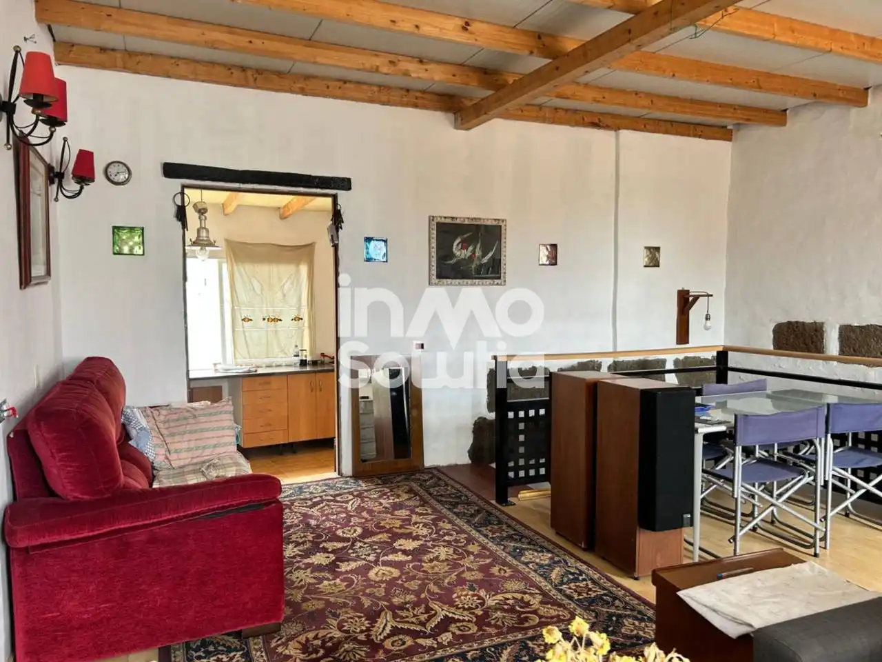 Sala de estar de Casa adosada en venta en Gáldar con Terraza