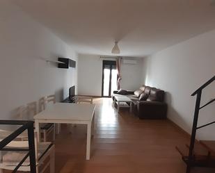 Living room of Duplex to rent in Plasencia  with Air Conditioner, Terrace and Furnished