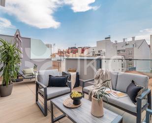 Terrace of Apartment to rent in  Madrid Capital  with Air Conditioner, Terrace and Balcony