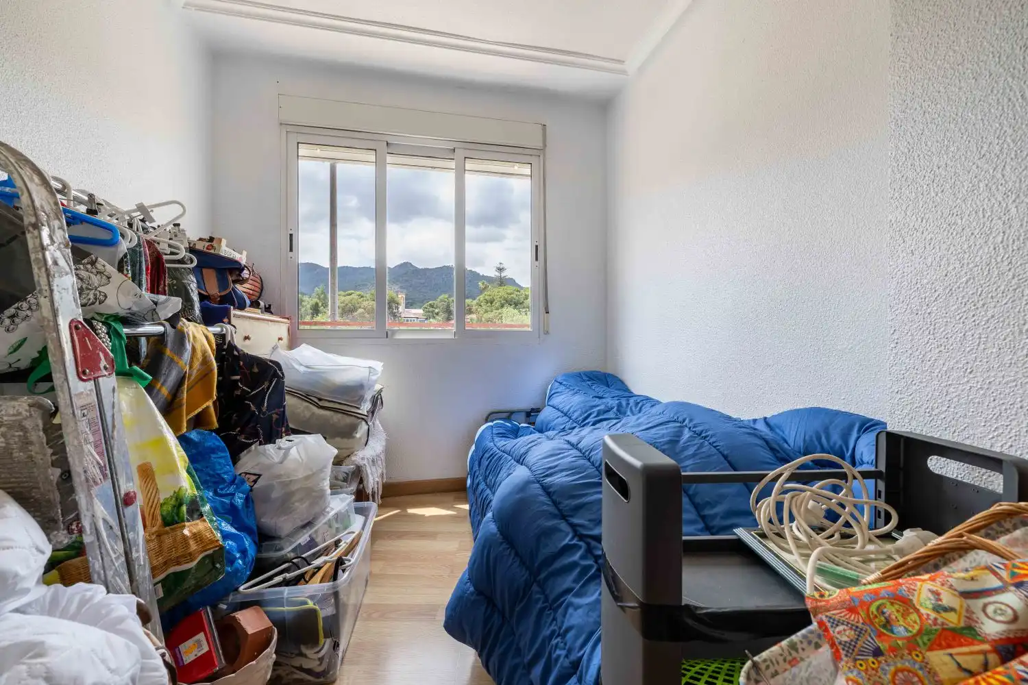 Bedroom of Flat for sale in Murcia  with Air Conditioner, Parquet flooring and Storage room