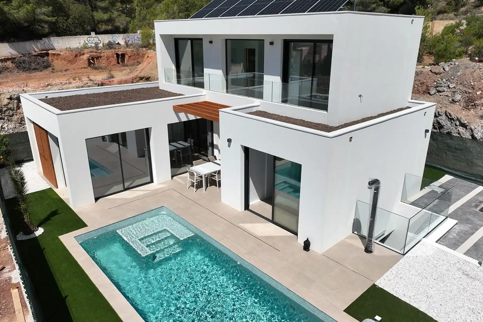 Piscina de Casa o chalet en venta en Escandinavia - Cautivador