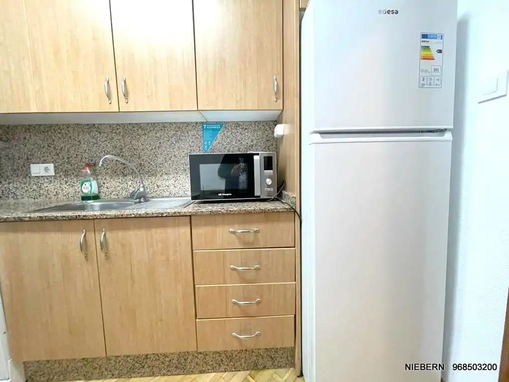 Cocina de Piso de alquiler en Cartagena con Parquet, Amueblado y Horno