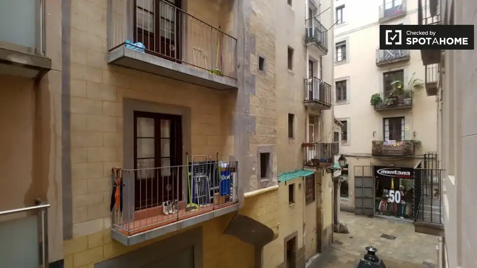 Appartamento con terrazza in affitto a Ciutat Vella, imagen 12