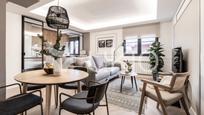 Sala d'estar de Pis de lloguer en  Madrid Capital amb Aire condicionat, Calefacció i Moblat