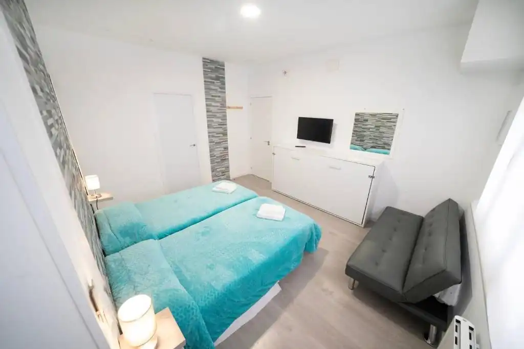 Schlafzimmer von Wohnung zur Miete in San Nicasio - Campo de Tiro - Solagua