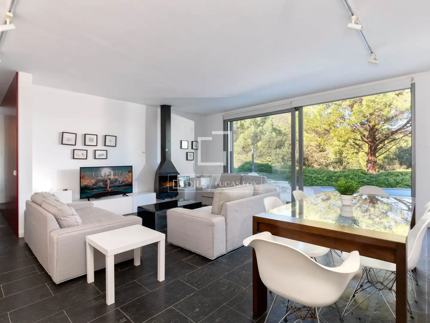 Living room of Houses for sale in El Port de la Selva  with Heating, Private garden and Terrace