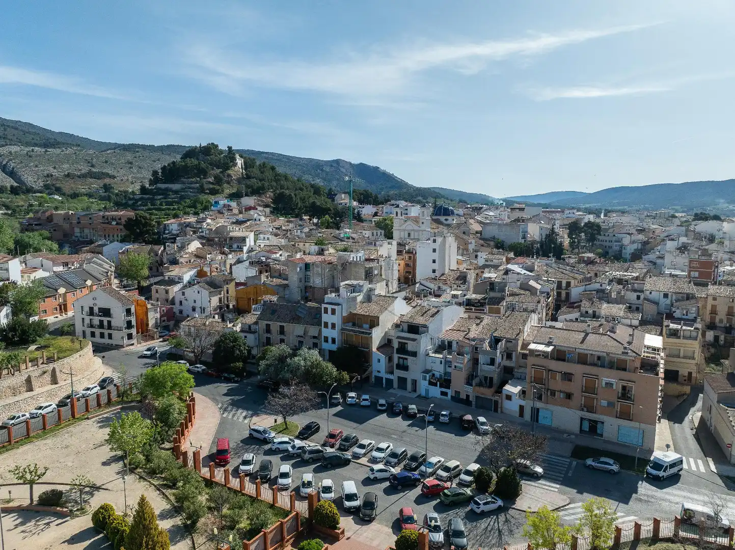 Vista exterior de Casa adosada en venta en Ibi