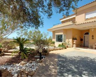 Exterior view of House or chalet for sale in Málaga Capital  with Air Conditioner, Terrace and Swimming Pool