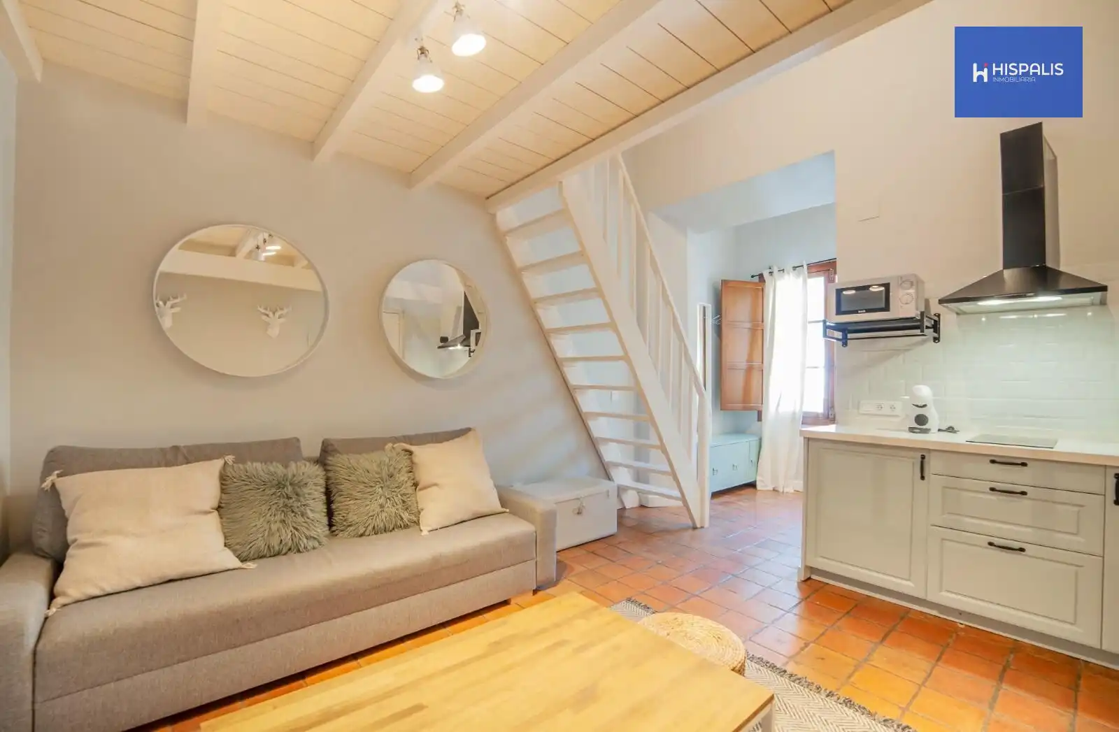 Sala de estar de Loft en venta en Casco Antiguo
