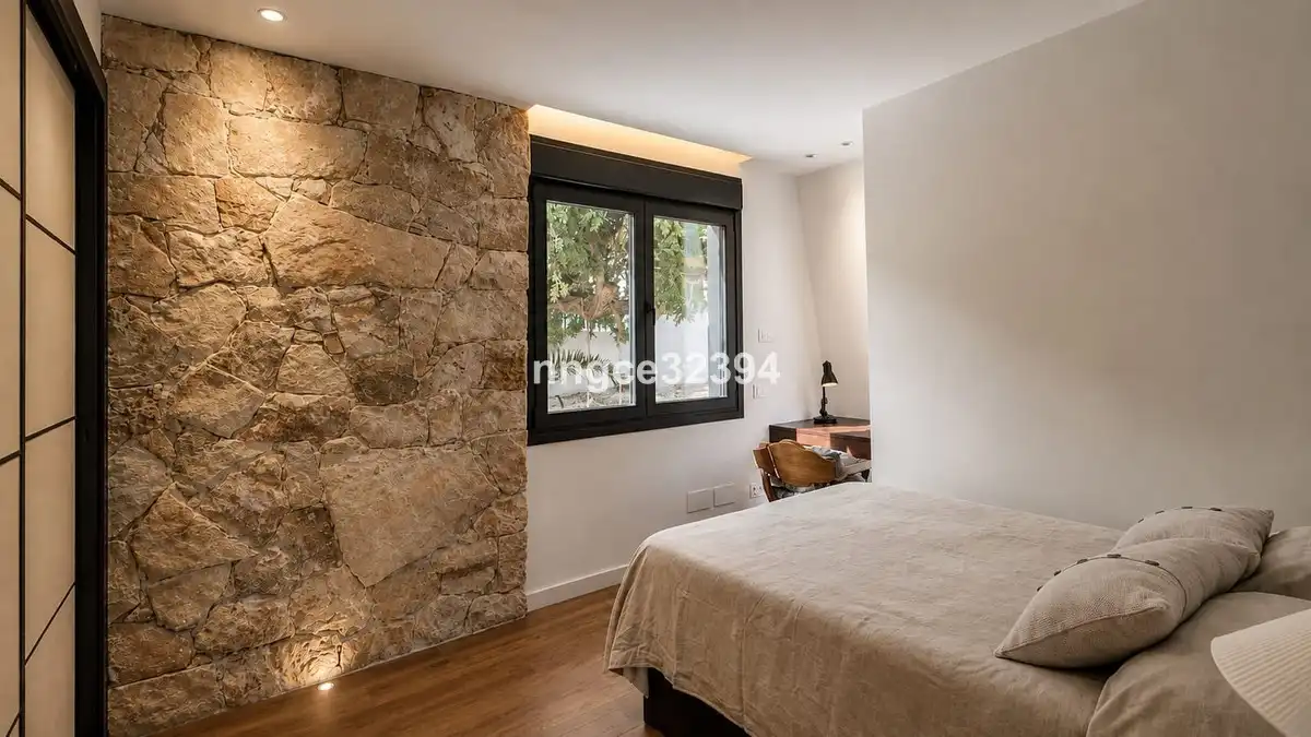 Bedroom of Houses for sale in Estepona  with Air Conditioner, Private garden and Terrace