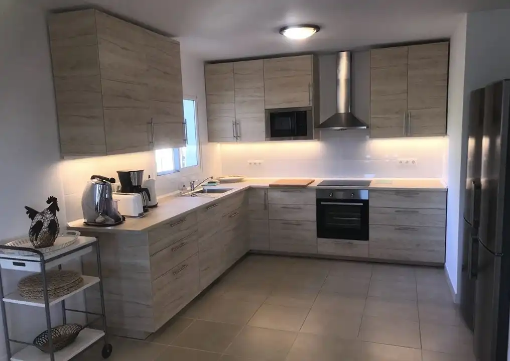 Kitchen of Houses for sale in Frigiliana  with Air Conditioner, Private garden and Terrace