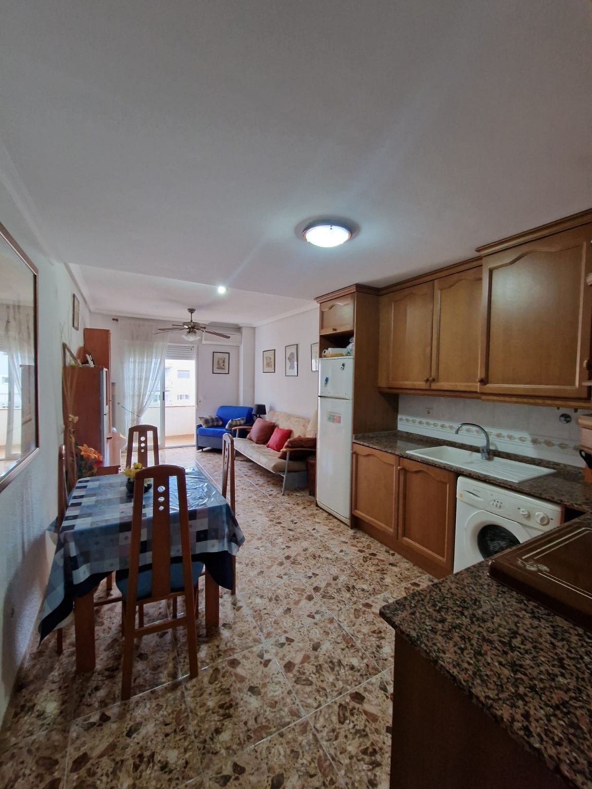 Kitchen of Flat for sale in Oropesa del Mar / Orpesa  with Air Conditioner, Heating and Terrace