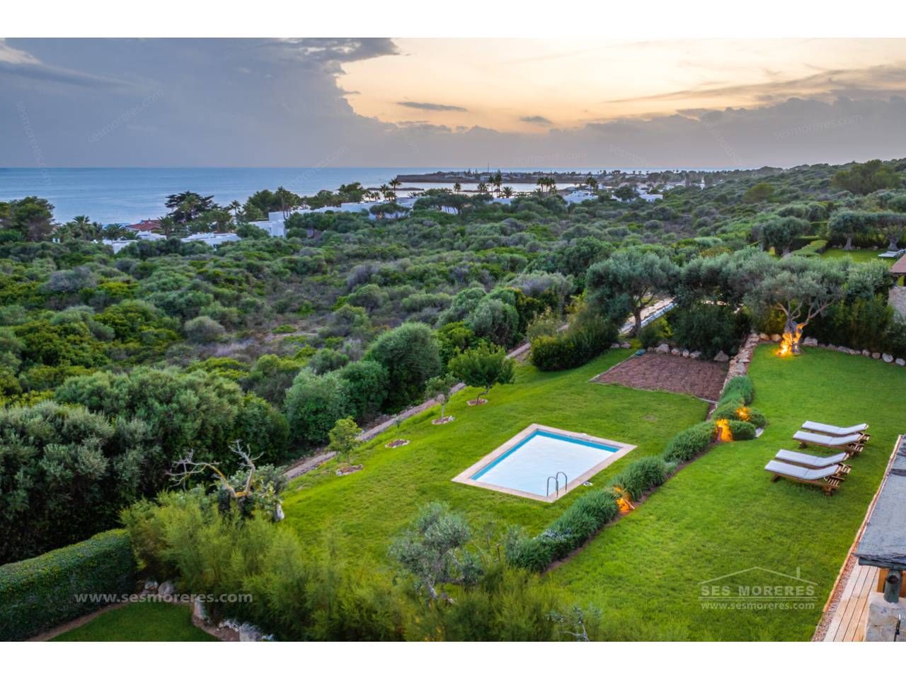 Jardí de Casa o xalet en venda en Sant Lluís amb Aire condicionat, Calefacció i Jardí privat