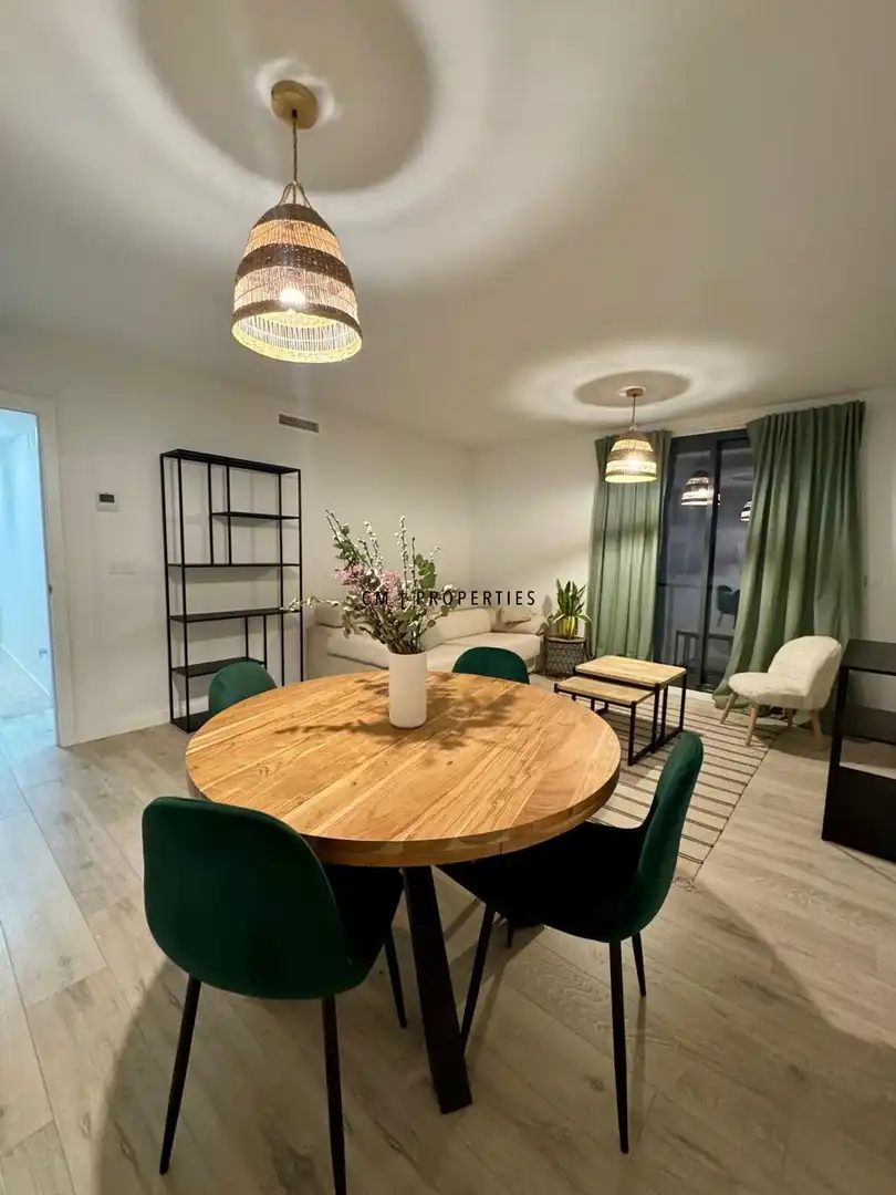 Comedor de Piso de alquiler en Valencia con Aire acondicionado, Calefacción y Parquet