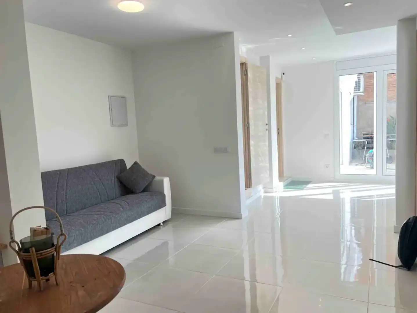 Living room of Flat for share in Horta - Guinardó