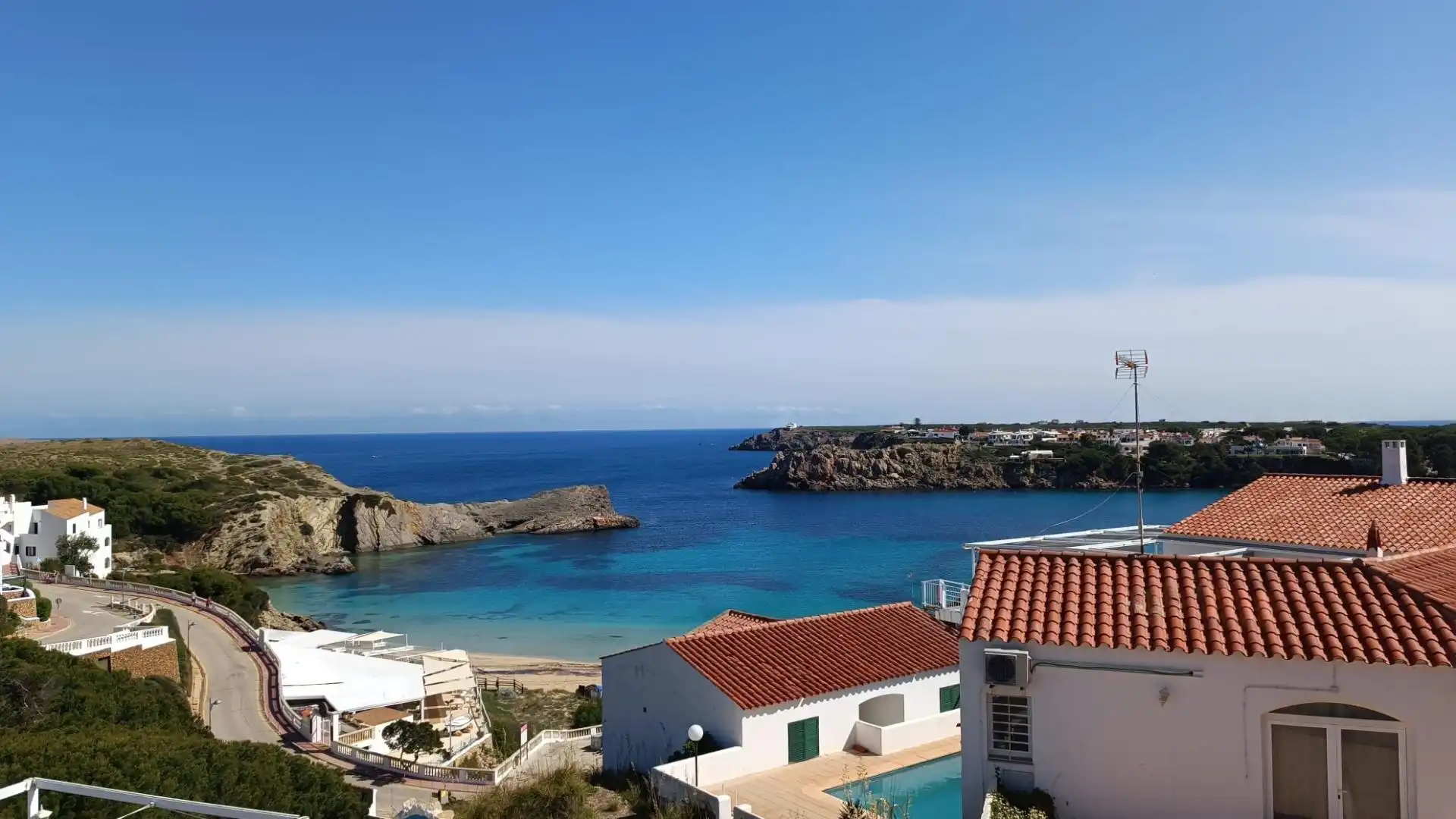Vista exterior de Apartament en venda en Es Mercadal amb Jardí privat, Moblat i Balcó