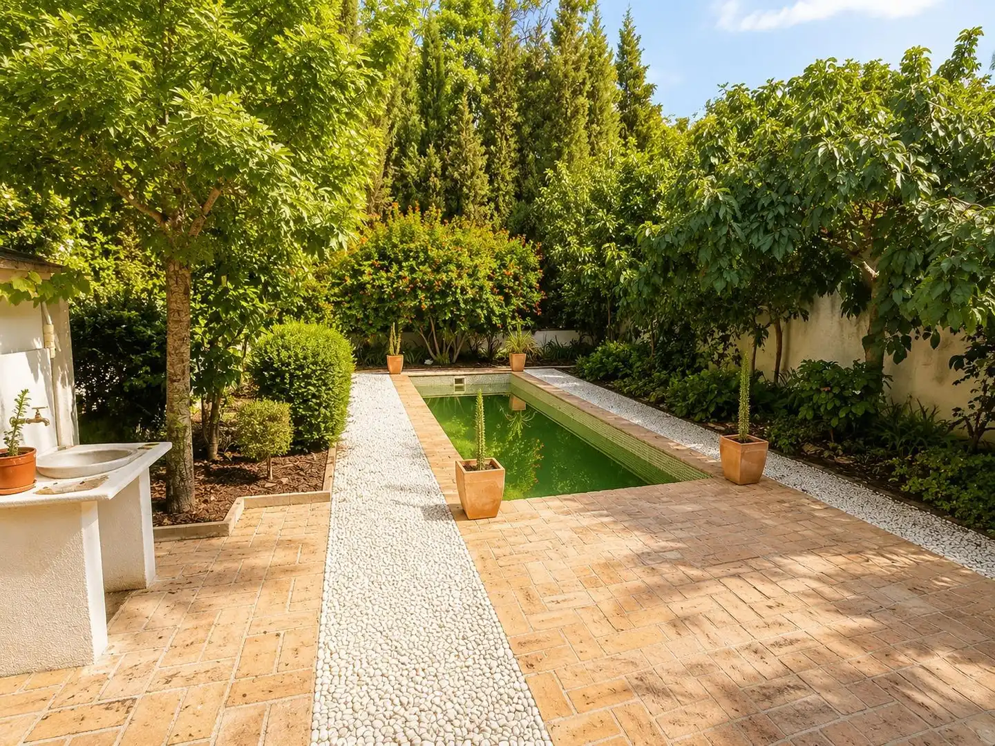 Jardín de Casa o chalet en venta en Granada con Piscina