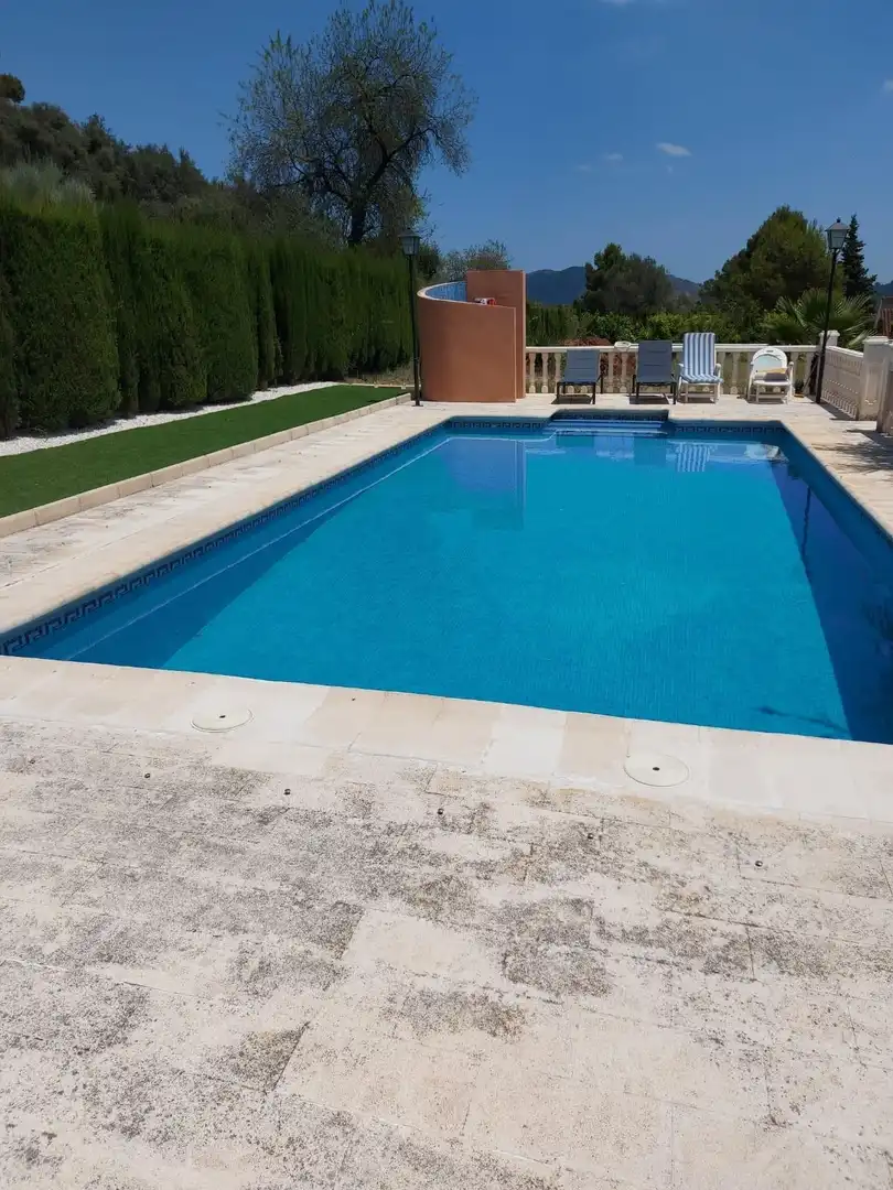 Piscina de Casa o xalet en venda en Xàtiva amb Aire condicionat, Calefacció i Jardí privat