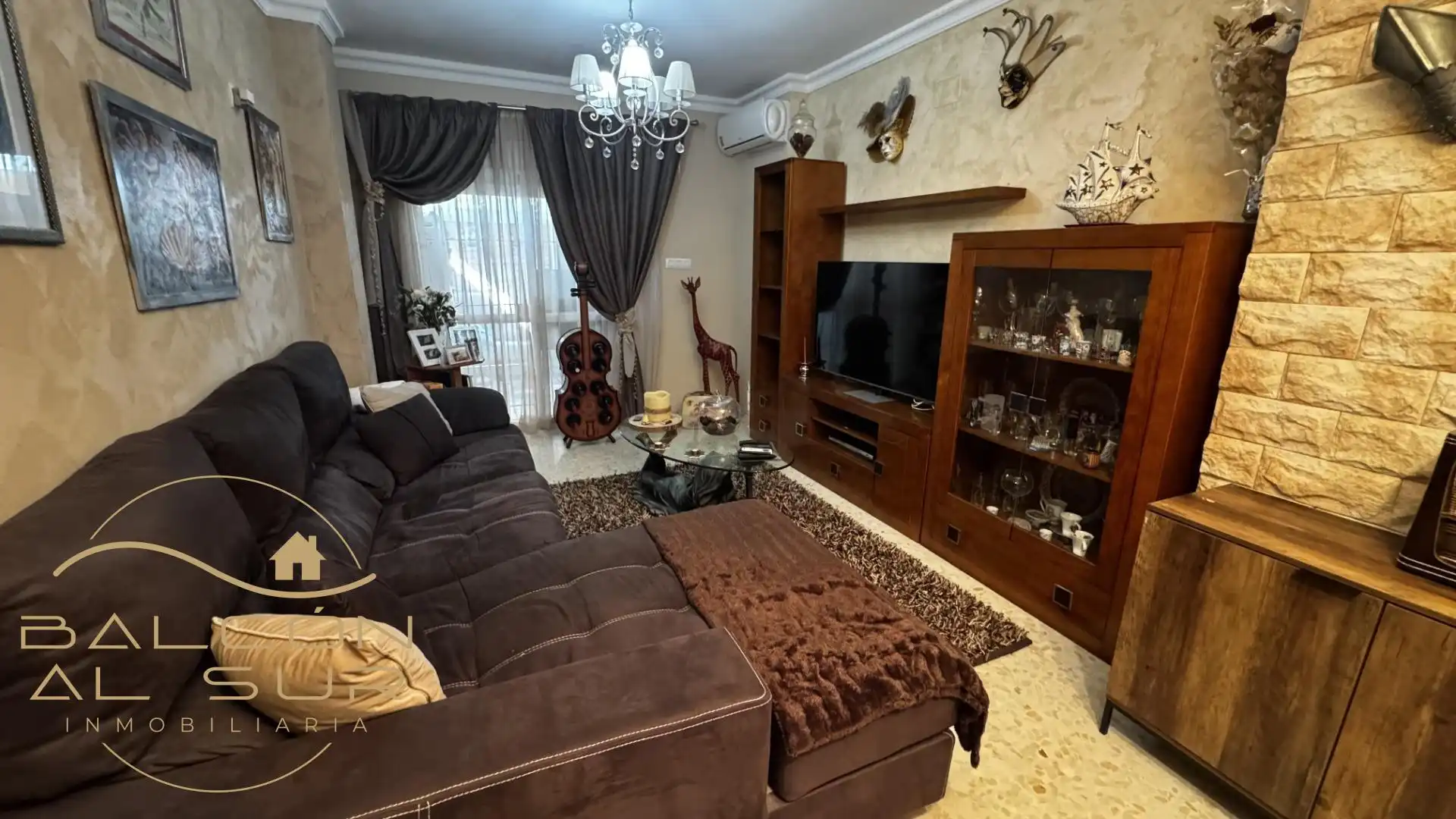 Sala de estar de Casa o chalet en venta en Rota con Aire acondicionado, Terraza y Balcón