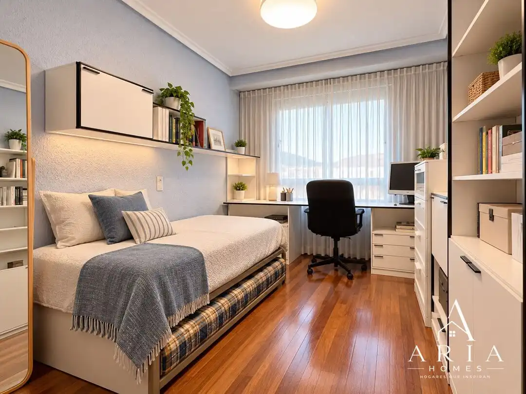 Bedroom of Flat for sale in Bilbao   with Heating, Terrace and Furnished