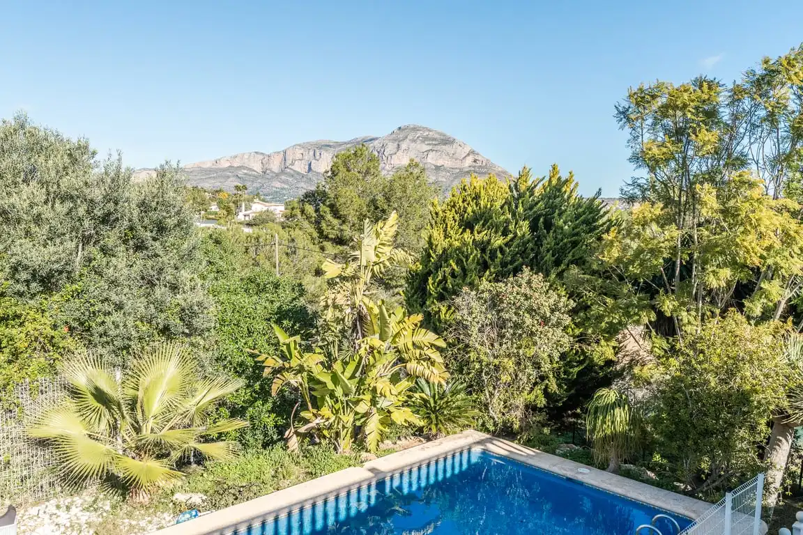 Jardín de Casa o chalet en venta en Jávea / Xàbia con Aire acondicionado, Jardín privado y Terraza