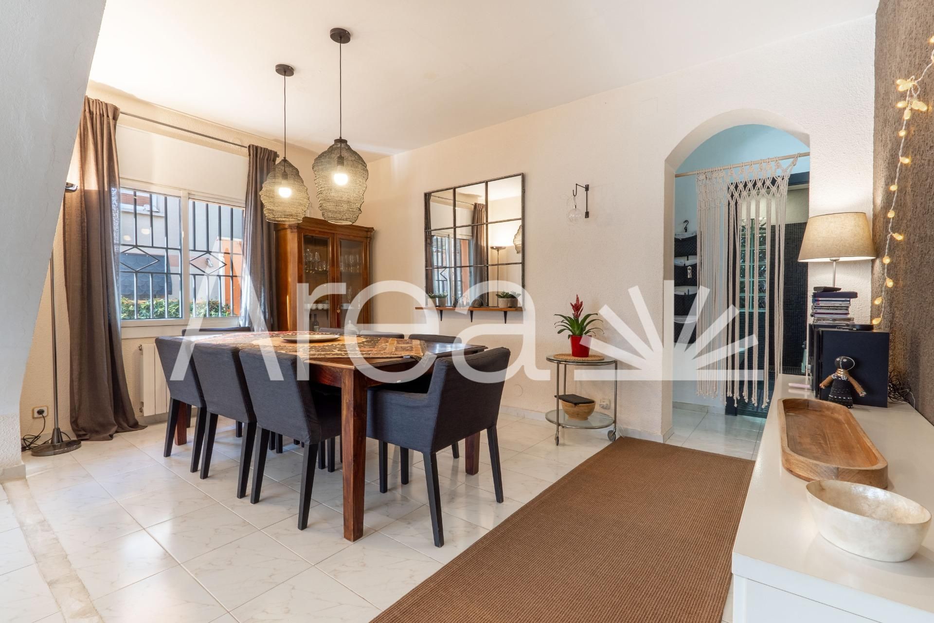 Comedor de Casa o chalet en venta en Premià de Mar con Aire acondicionado, Jardín privado y Terraza